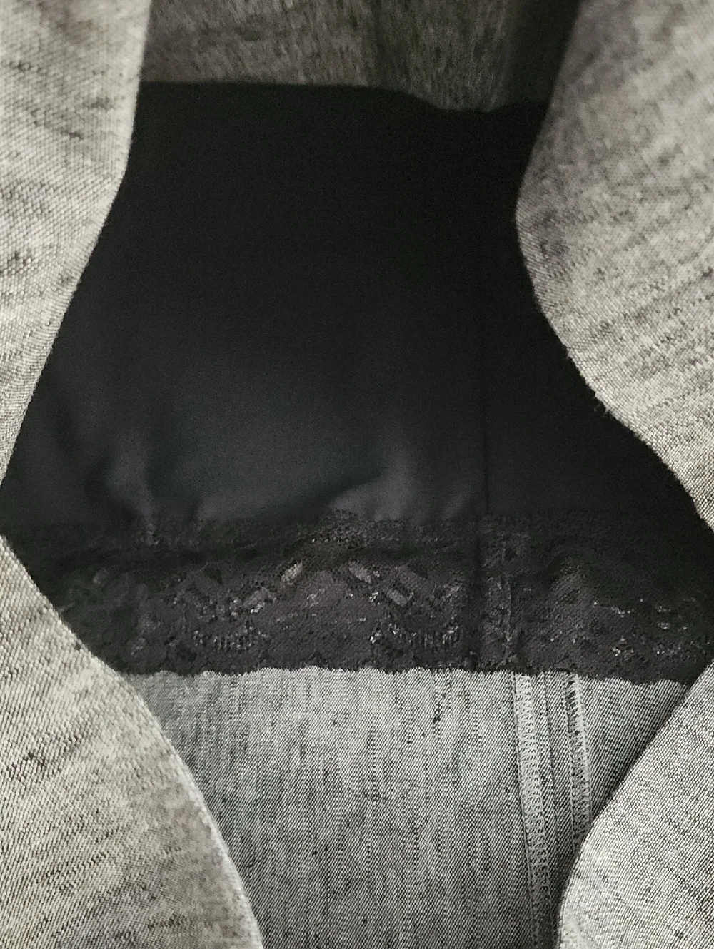 Shape FX Black/White Heathered Pencil Skirt 18Tall Linen Cotton Office Career